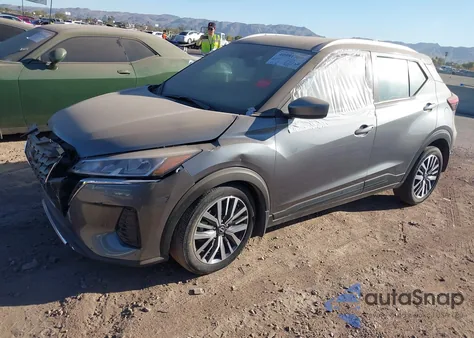 2023 Nissan Kicks Sv Xtronic Cvt from USA, damaged, VIN 3N1CP5CV2PL507527